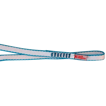 Horolezectví Horolezecká smyčka Rock Empire Open Sling DYN 13 mm 240 cm - aqua