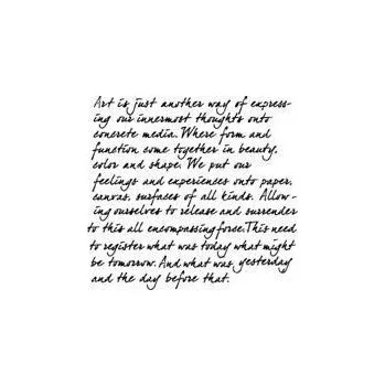 Výtvarná sada TCW šablona 15,24 x 15,24 cm - Art is