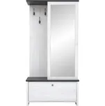 BRW Porto předsíňová stěna PPK/95 Modřín sibiu světlý