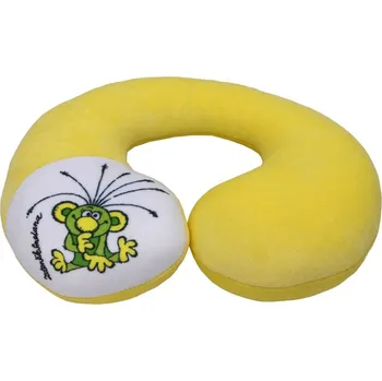 plyšák Rákosníček - žlutý zákrčník