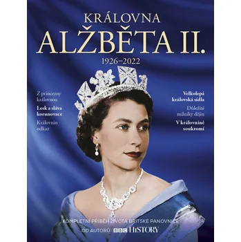 Literární biografie Královna Alžběta II. (1926—2022) - dárkové vydání
