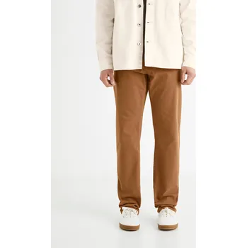 Pánské kalhoty Celio Kalhoty Vopry1 s 5 kapsami - Pánské Celio hnědá 1796483