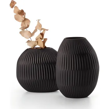 Váza Philippi NOIR Designová váza 25 cm sklo