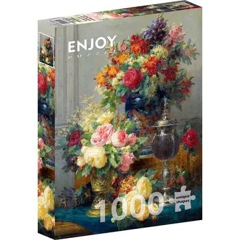 ENJOY Puzzle Jarní květiny s kalichem…
