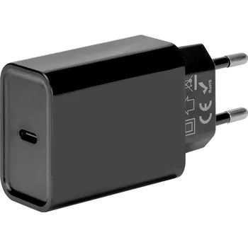 Obal:Me Cestovní adaptér USB-C 20W Black