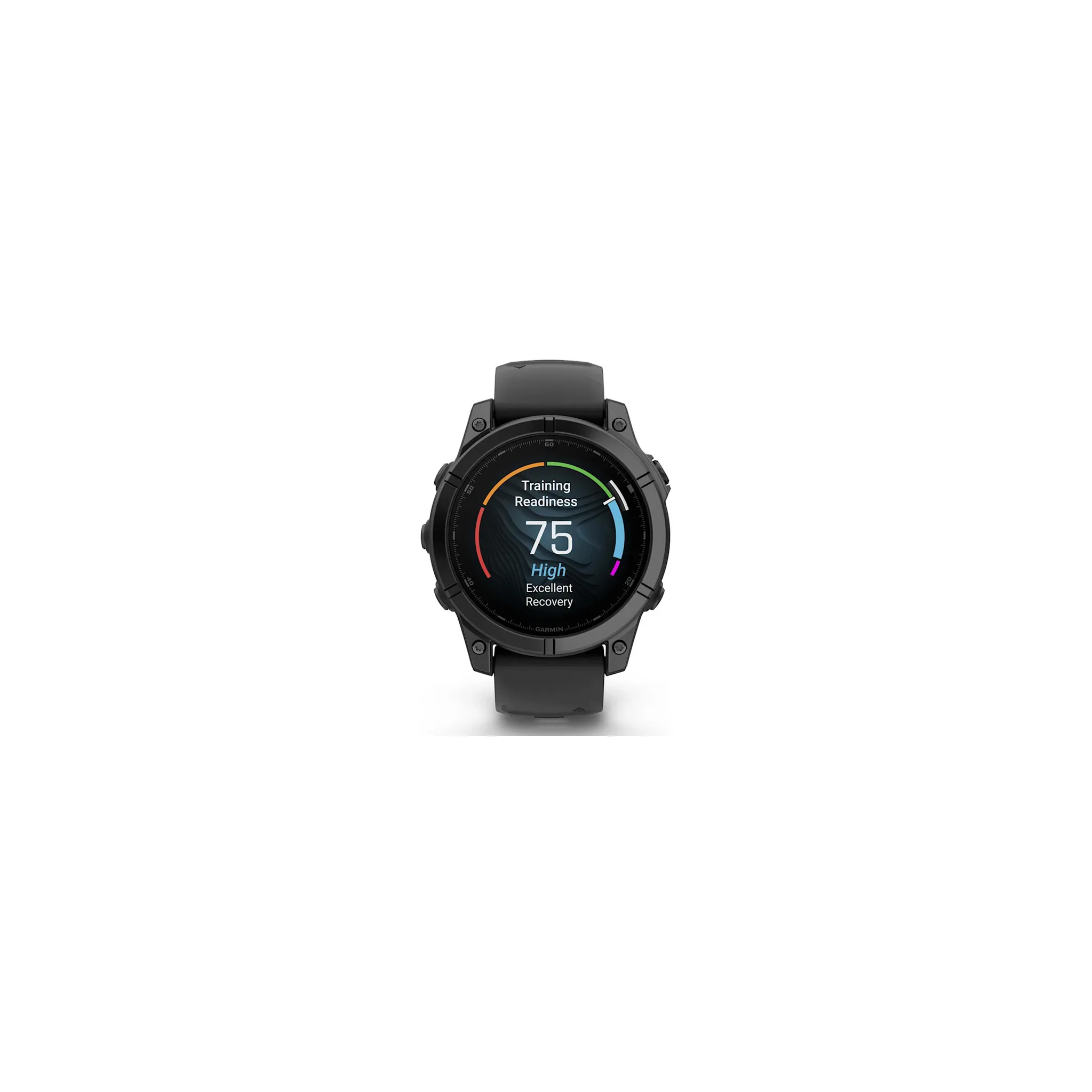 Fotografie 5 - Chytré hodinky Garmin fēnix E 47 mm Slate Gray Steel Black Silicone Band