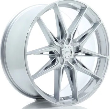 Alu kolo Japan Racing JR44 21x9,5 ET20-45 5H BLANK Silver w/ Machined Face