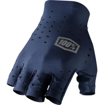 Cyklistické rukavice rukavice cyklistické pánské 100% SLING Bike Short Finger Gloves Navy - XL