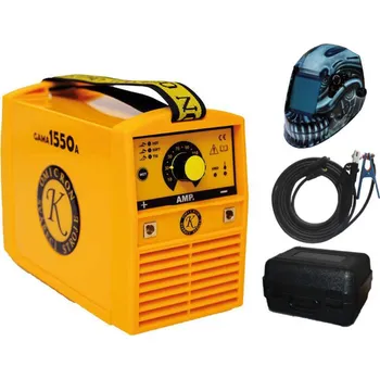 Svářečka Omicron GAMA 1550A + kabely 25/5m + kukla Predator + kufr, záruka 3 roky