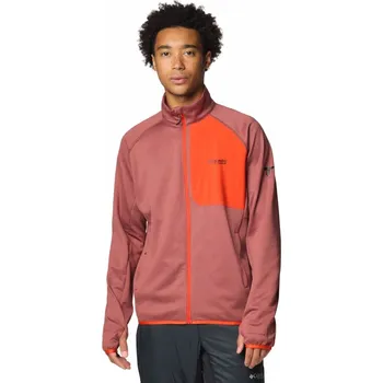 Pánská mikina Columbia Triple Canyon™ Grid Fleece FZ II M 2094963681 - spice/heather spicy XL