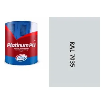 barva a nátěr na dřevo Vitex Platinum - Barva Na Dřevo A Kov Saténová Ral 7035 Světle Šedá 2,25L