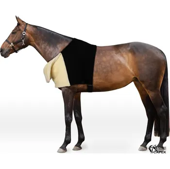 Deka pro koně Vesta pod deku Horze -COMFORT- - Černá - S