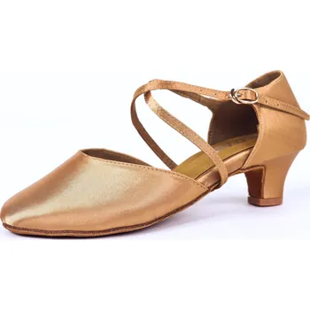 Dámské lodičky Dámské taneční boty Botan BS-1 tělová 4 cm Cuban Velikost: 40