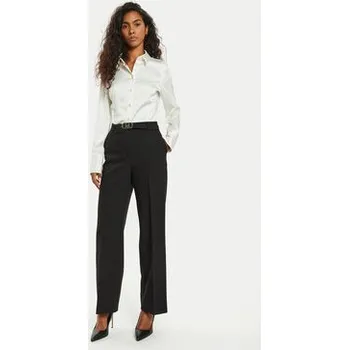 Dámské oblečení Marciano Guess Kalhoty z materiálu Celia 4BGB03 7046A Černá Regular Fit 48_30