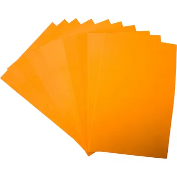 Matériaux Kreative Pěnovka Moosgummi oranžová (20x30 cm, sada 10 ks)