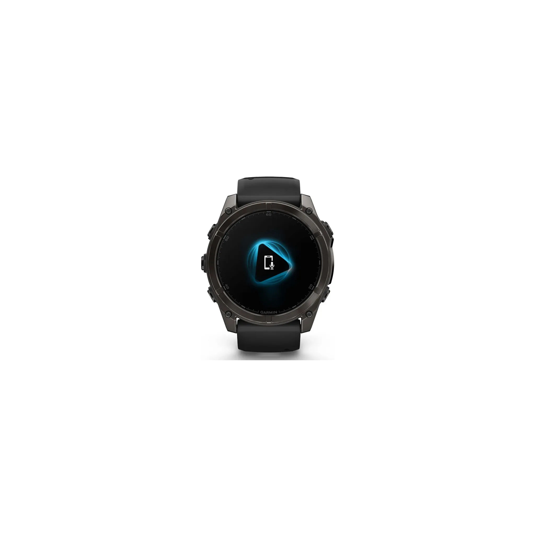 Fotografie 8 - Chytré hodinky Garmin fēnix 8 51 mm Sapphire Carbon Gray DLC Titanium Black/Gray Silicone Band