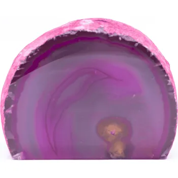 Přírodní kámen Milujeme Kameny Achát - řez - růžový CHRS6 447543