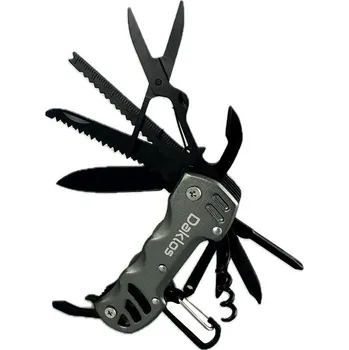 Multifunkční nůž Daklos Multifunkční nůž 14v1 šedý