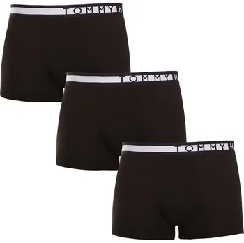 Boxerky 3PACK pánské boxerky Tommy Hilfiger černé (UM0UM01234 0R9) XXL