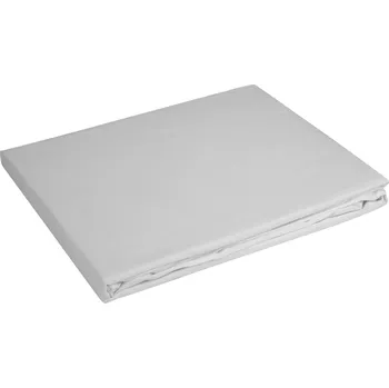 Prostěradlo MAKOSATENOVÉ PROSTĚRADLO NOVA S GUMIČKOU 200X220 CM, VÝŠKA 30 CM STŘÍBRNÁ