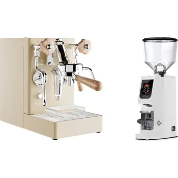 Kávovar Lelit Mara PL62X V2, gold + Eureka Atom W 75, white