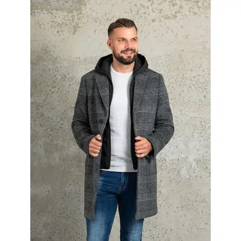 Pánský zimní kabát FERATT MONTI šedá 62