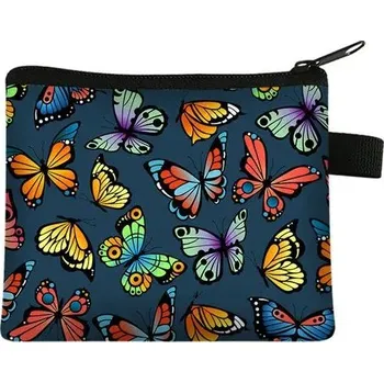 Peněženka Dětská peněženka s potiskem motýlů - 011