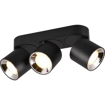 Trio 651000332 přisazené stropní bodové svítidlo Guayana 3x10W | GU10 | IP20 - matná černá + K nákupu nad 3000 Kč dárek zdarma