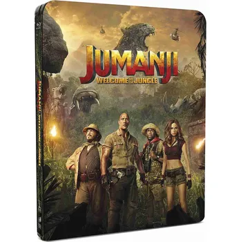 Blu-ray film Jumanji: Vítejte v džungli! - Blu-ray Steelbook