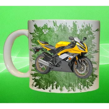 hrnek YAMAHA YZF-R6 II 550ml (hrneček s motorkou)
