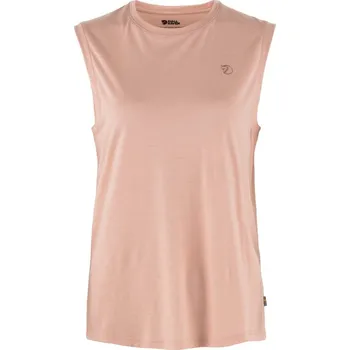 Dámské tričko tričko dámské FJÄLLRÄVEN Abisko Wool Tank Top W Chalk Rose - XS