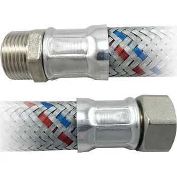 Praní a péče o prádlo Antivibrační hadice vnější závit 3/4" x vnitřní závit 3/4" na vodu 5-90°C 50 cm