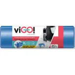 QUICKPACK Pytle do odpadkových košů s uchy viGO! HD 45l/20 ks - modré