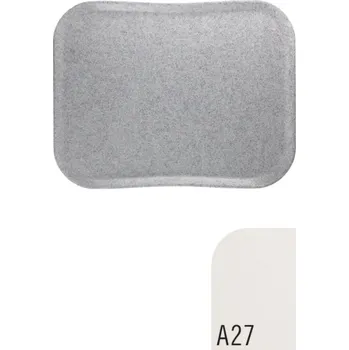 CAMBRO | Versa podnos jídelní, velikost 36 × 46 cm, světle šedá (A27)