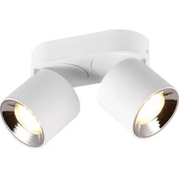 Bodové svítidlo TRIO 651000231 přisazené stropní bodové svítidlo Guayana 2x10W | GU10 | IP20 - matný bílá + K nákupu nad 3000 Kč dárek zdarma