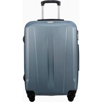 Střední modrý kufr Paris