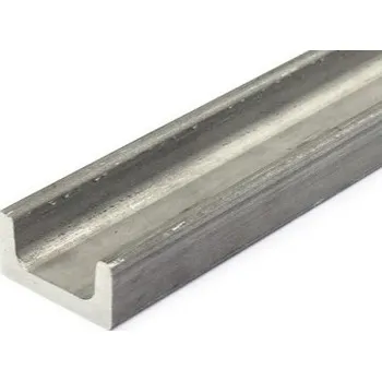 Stavební profil U-profil válc.-1.4571-EN10279: 40x20x4x4,5
