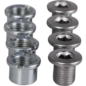 Komponent pro jízdní kolo SHIMANO sada skrutiek k prevodníkom - T4060/T521 M8x8,5mm - stříbrná