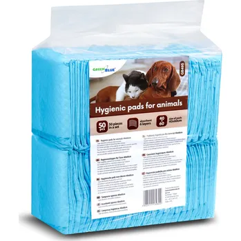 toaleta pro psa GreenBlue GB495 hygienické podložky pro psy a kočky 50 ks 40 x 60 cm