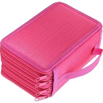 Penál Penál MAXI na 200ks pastelek a tužek, magenta