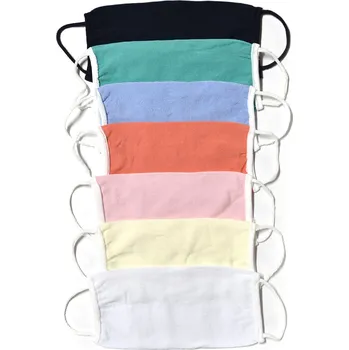 Čepice Dvouvrstvá rouška s možností vložení kapesníku černá- FPrice tyrkys uni