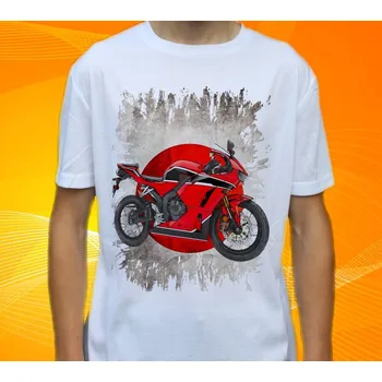 Pánské tričko tričko HONDA CBR 600RR RED 152 (tričko s motorkou )