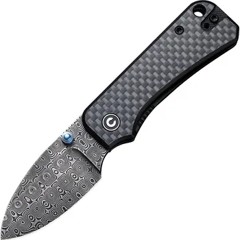 kapesní nůž Civivi Baby Banter Damascus Carbon Fiber