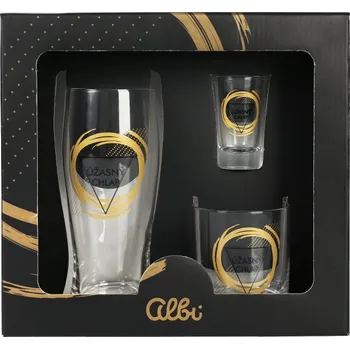 Sklenice Sada sklenic - Mužská záležitost