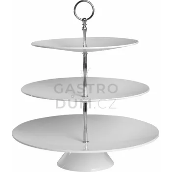 OEM etažér 3 patra - černá