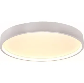 Trio 641310231 LED přisazené stropní svítidlo Doha - nastavení barvy světla na svítidle, oddělené spínání světelných zdrojů, matná bílá + Philips 8719514257566 LED žárovka 1x8W-60W | E27 | 806lm | 2700K