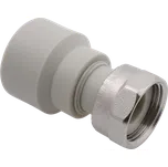 FV - Plast PPR přechodka plastová nátrubek 20 x 3/4" s převlečnou maticí