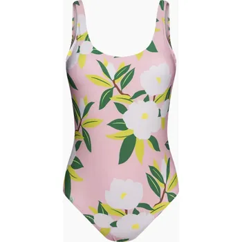 Dámské plavky Veselé dámské jednodílné plavky Dedoles Bílé růže (D-F-BW-SW-OPS-C-1589) XL Možnost vrácení zboží ZDARMA do 120 dnů!