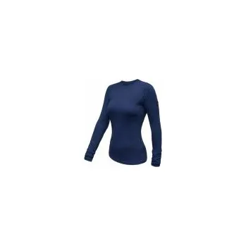 Oblečení a móda SENSOR MERINO ACTIVE dámské triko dl.rukáv deep blue XL; Modrá triko + DÁREK DLE VÝBĚRU!