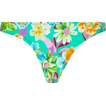 Dámské plavky Plavkové brazilky ANTIGEL (EBB1770-14), Barva zelená, Velikost M